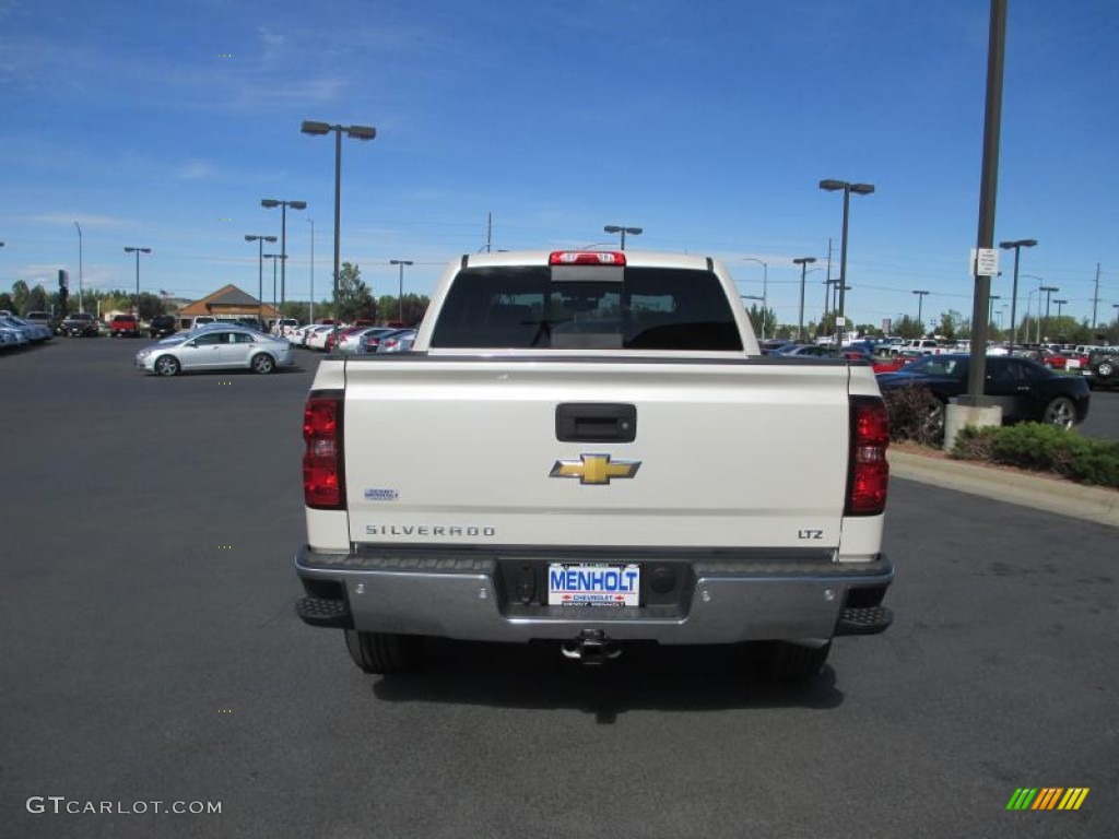 2014 Silverado 1500 LTZ Z71 Crew Cab 4x4 - White Diamond Tricoat / Jet Black photo #4