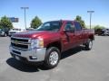 2014 Deep Ruby Metallic Chevrolet Silverado 2500HD LTZ Crew Cab 4x4  photo #2