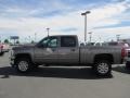 2014 Mocha Steel Metallic Chevrolet Silverado 3500HD LTZ Crew Cab 4x4  photo #3