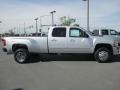 Silver Ice Metallic - Silverado 3500HD LTZ Crew Cab 4x4 Dual Rear Wheel Photo No. 7