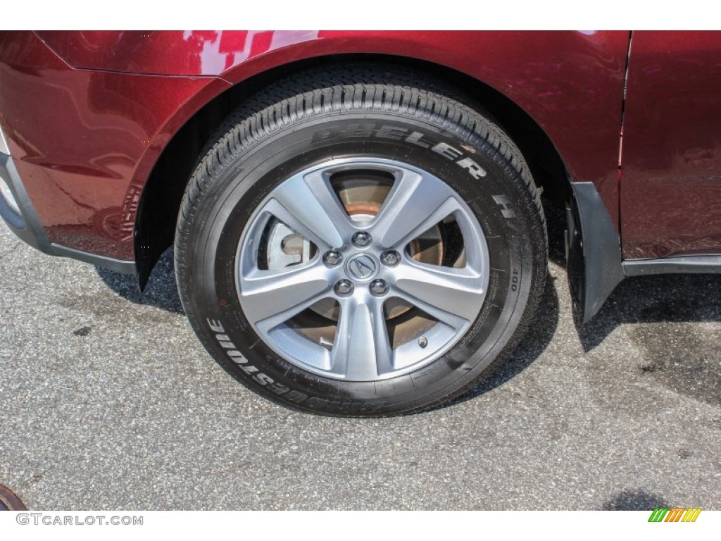 2012 Acura MDX SH-AWD Wheel Photo #86624143