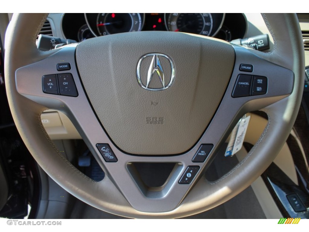 2012 Acura MDX SH-AWD Steering Wheel Photos