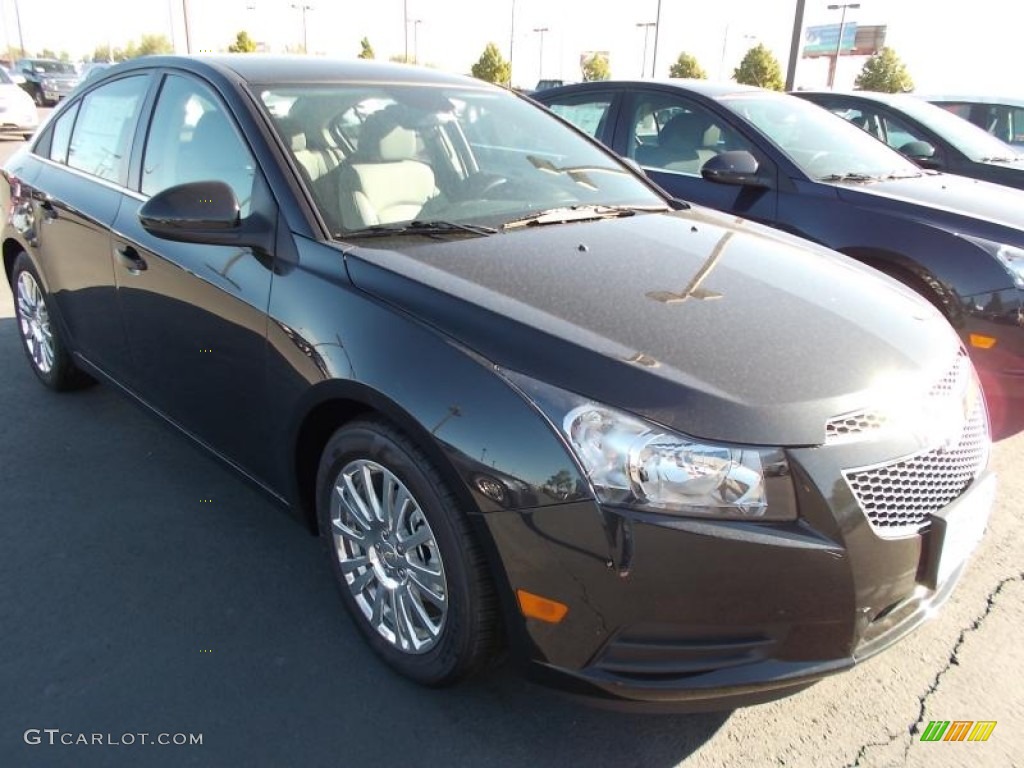 2014 Cruze Eco - Black Granite Metallic / Medium Titanium photo #1