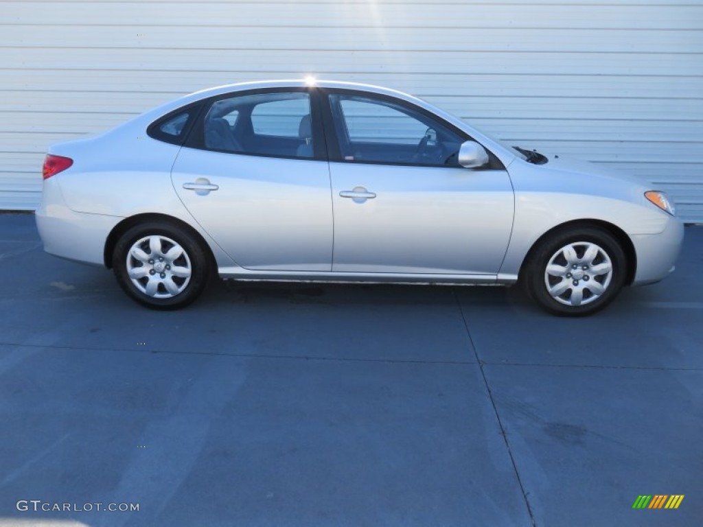 QuickSilver Metallic 2008 Hyundai Elantra GLS Sedan Exterior Photo #86624735