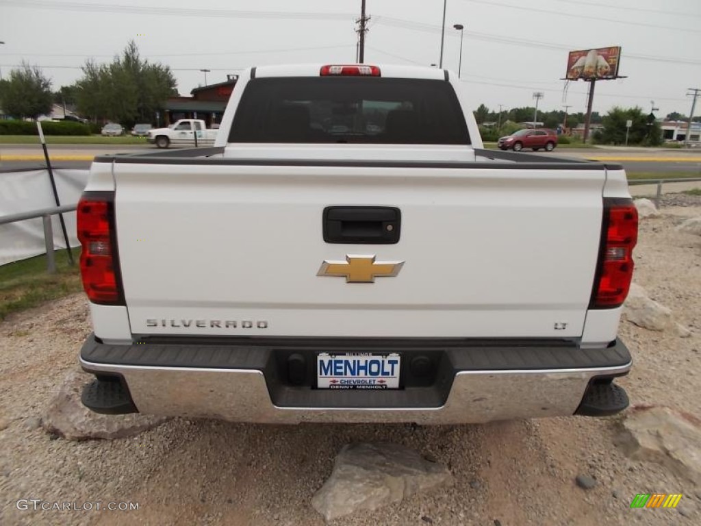 2014 Silverado 1500 LT Crew Cab 4x4 - Summit White / Jet Black photo #4