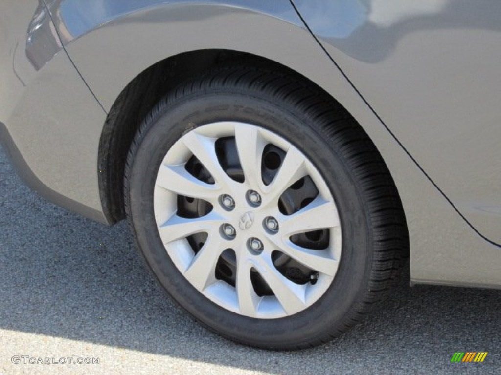 2012 Elantra GLS - Harbor Gray Metallic / Gray photo #3