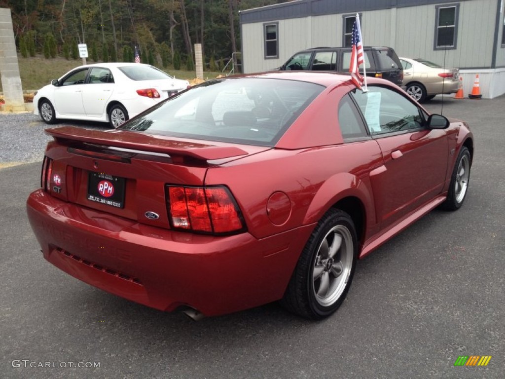 2003 Mustang GT Coupe - Redfire Metallic / Dark Charcoal photo #7