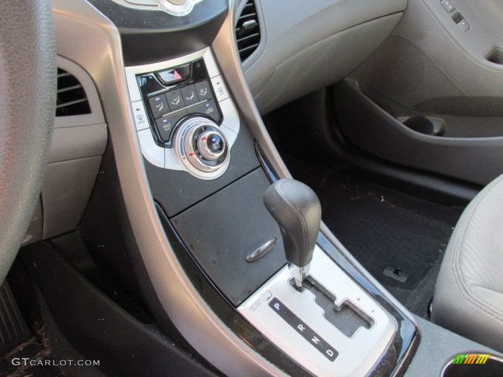 2012 Elantra GLS - Harbor Gray Metallic / Gray photo #16