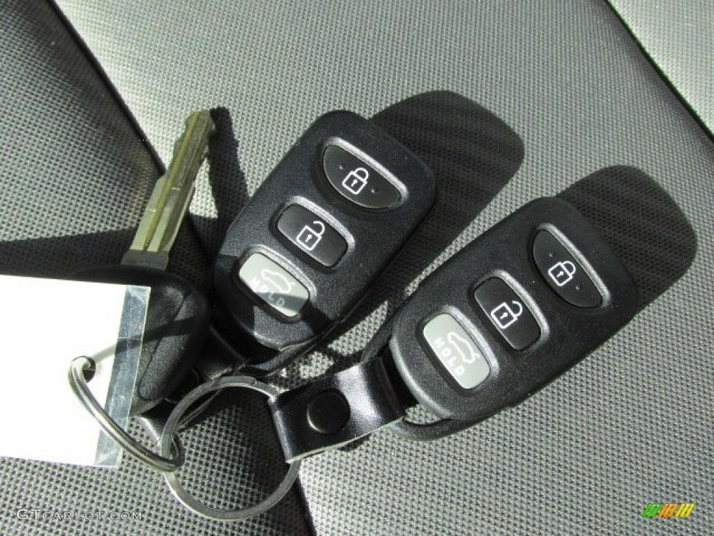 2012 Elantra GLS - Harbor Gray Metallic / Gray photo #18