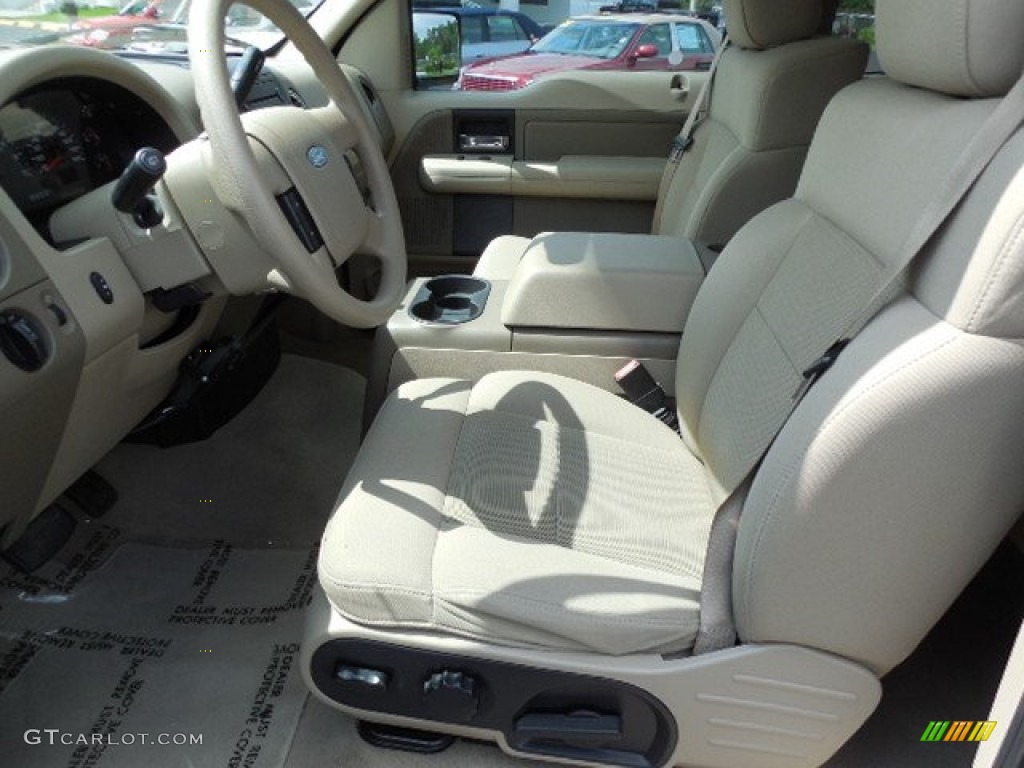 2004 F150 XLT SuperCab - Arizona Beige Metallic / Tan photo #4
