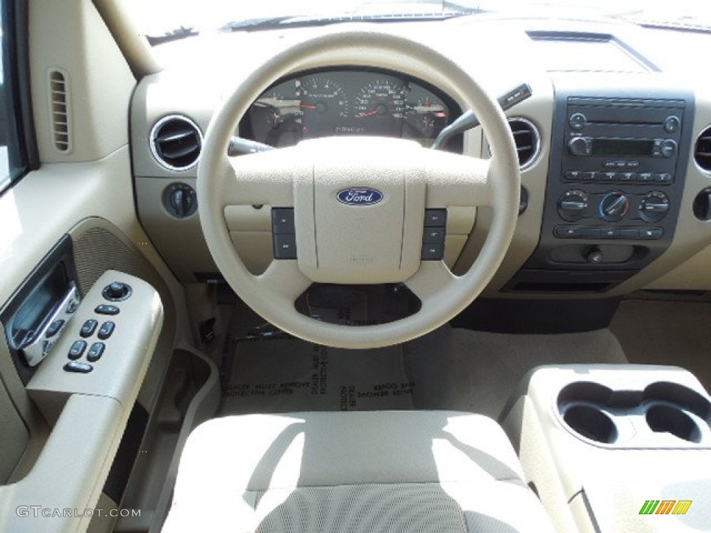 2004 F150 XLT SuperCab - Arizona Beige Metallic / Tan photo #6