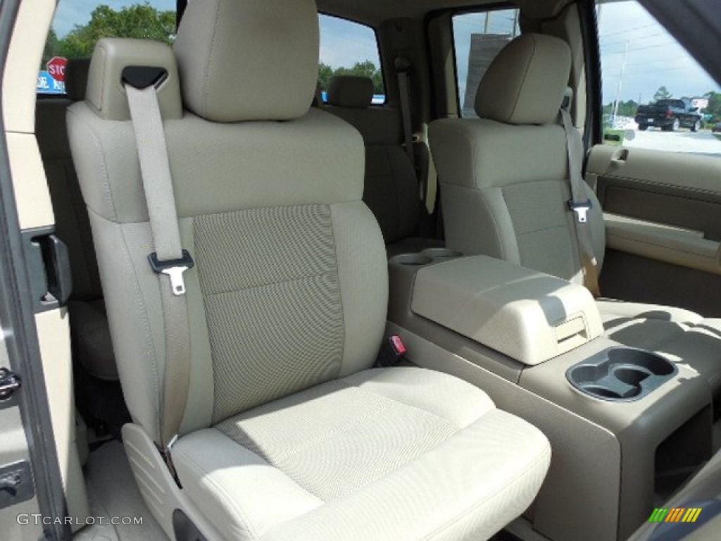2004 F150 XLT SuperCab - Arizona Beige Metallic / Tan photo #12