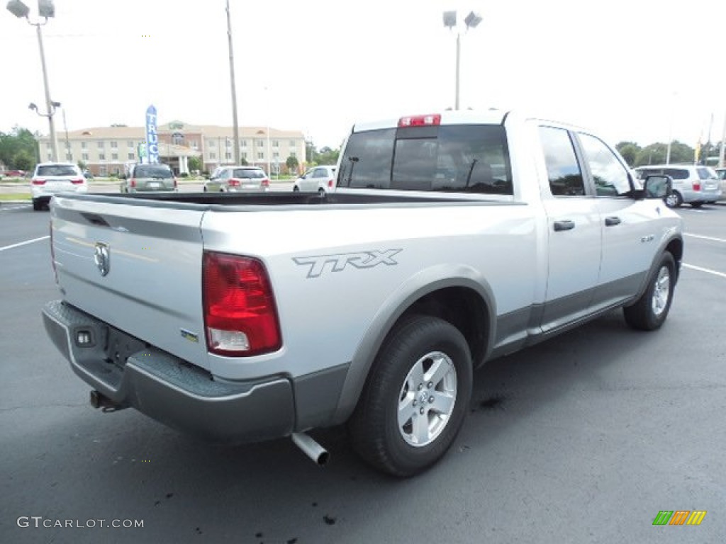 2009 Ram 1500 TRX Quad Cab - Bright Silver Metallic / Dark Slate/Medium Graystone photo #8