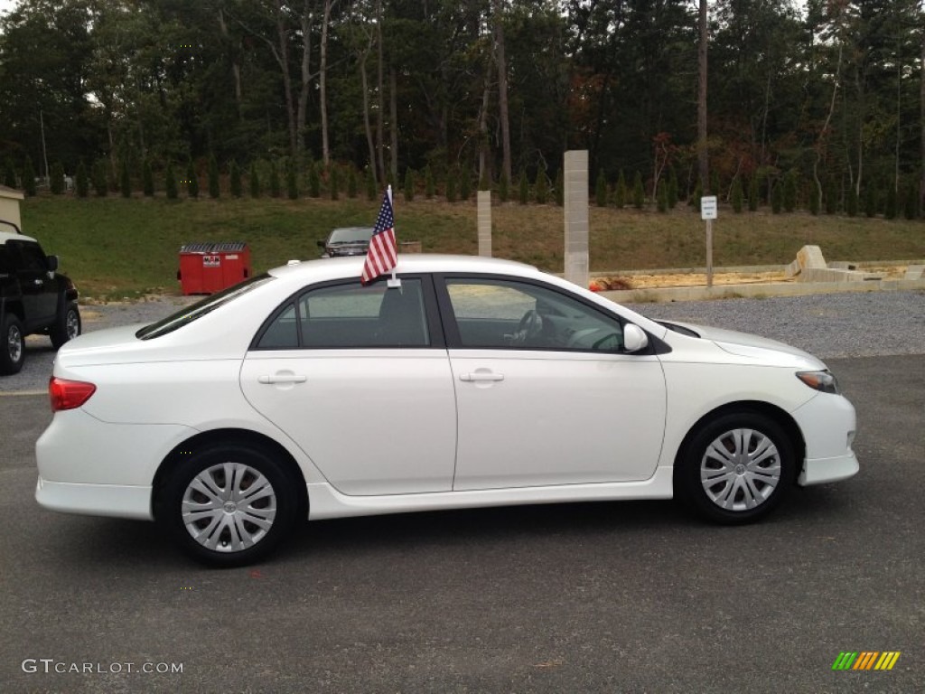 Super White 2009 Toyota Corolla S Exterior Photo #86626867