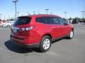 2014 Crystal Red Tintcoat Chevrolet Traverse LT AWD  photo #6