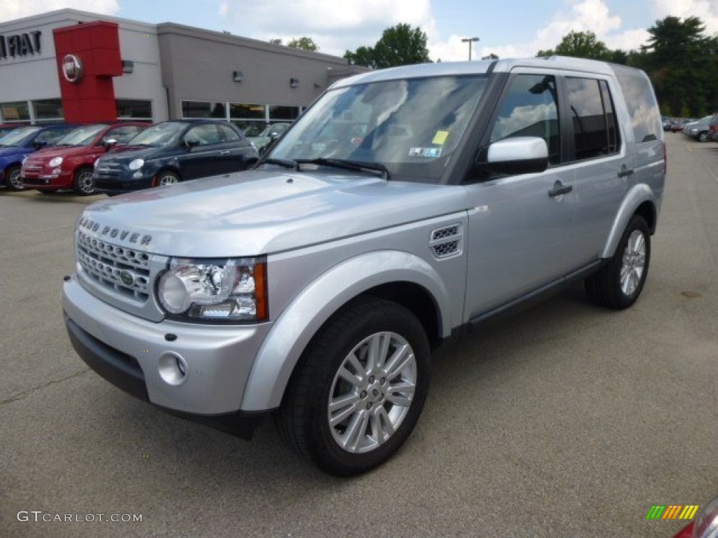 Indus Silver Metallic 2012 Land Rover LR4 HSE Exterior Photo #86627926