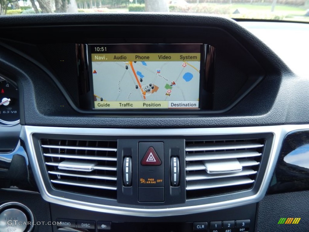 2010 Mercedes-Benz E 63 AMG Sedan Navigation Photo #86628133