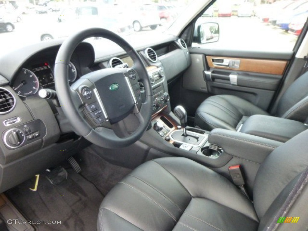 Ebony Interior 2012 Land Rover LR4 HSE Photo #86628172