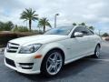Arctic White 2012 Mercedes-Benz C 250 Coupe Exterior
