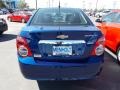 2014 Blue Topaz Metallic Chevrolet Sonic LT Sedan  photo #3