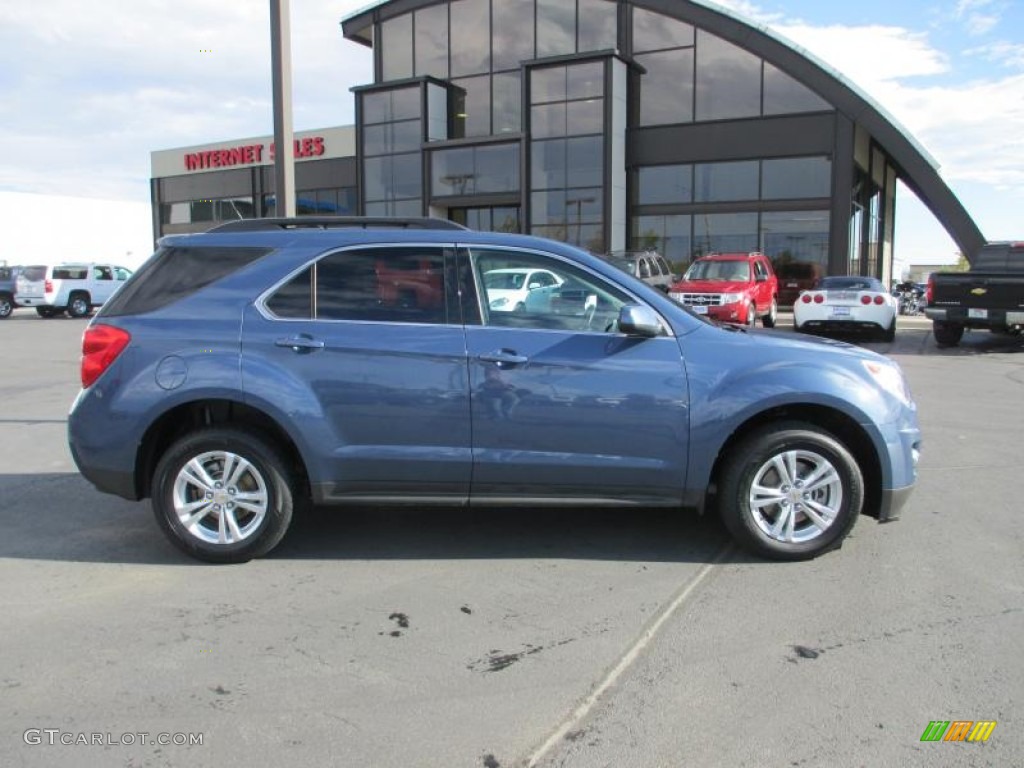 Twilight Blue Metallic 2012 Chevrolet Equinox LT AWD Exterior Photo #86628721