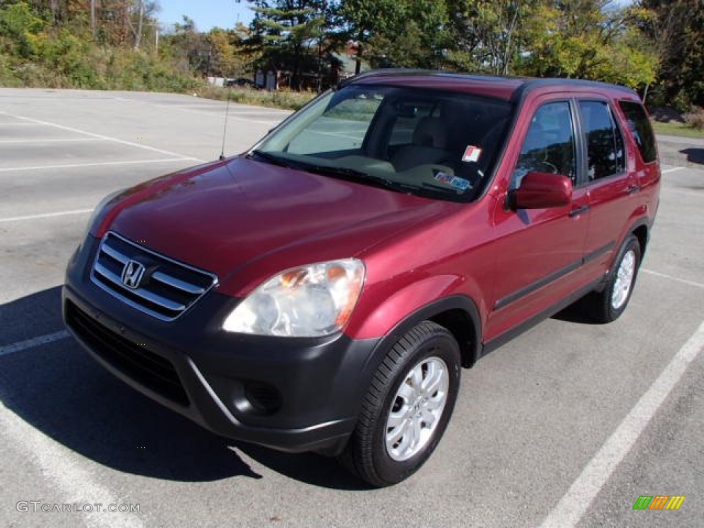 Redondo Red Pearl 2005 Honda CR-V EX 4WD Exterior Photo #86628880