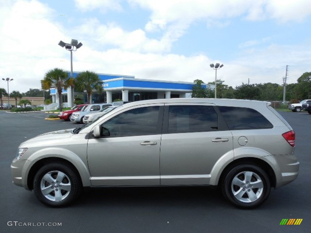 2009 Journey SXT - Light Sandstone Metallic / Pastel Pebble Beige photo #2