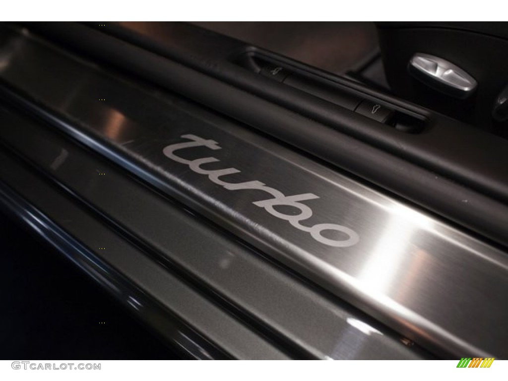 2008 911 Turbo Coupe - Slate Grey Metallic / Black/Stone Grey photo #34