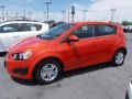 Inferno Orange Metallic - Sonic LT Hatch Photo No. 6
