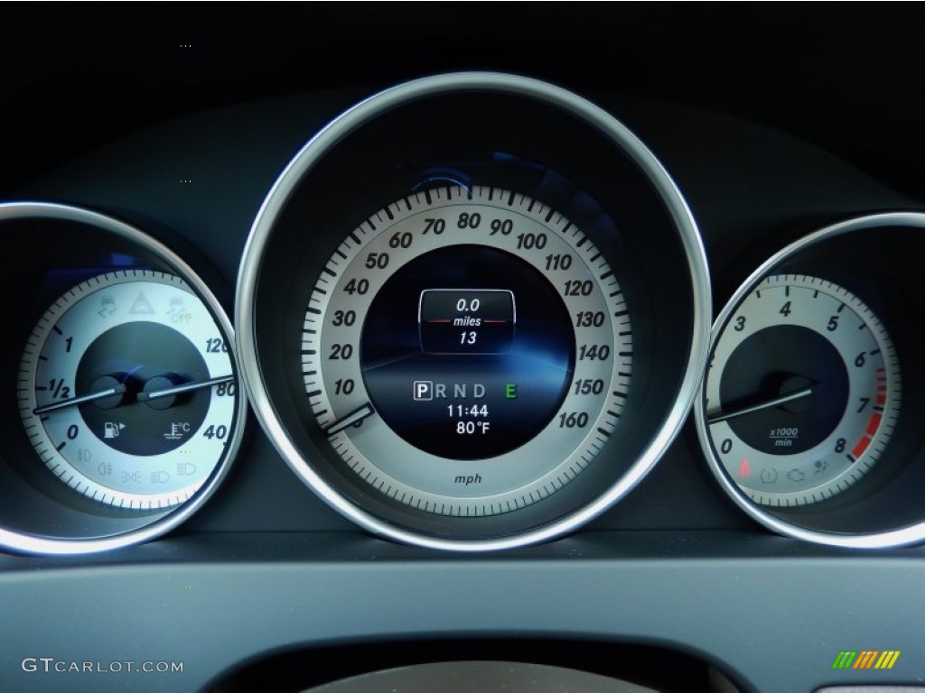 2014 Mercedes-Benz C 250 Coupe Gauges Photo #86629915