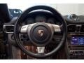 2008 Porsche 911 Black/Stone Grey Interior Steering Wheel Photo