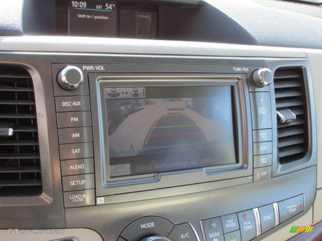2011 Sienna XLE AWD - Super White / Bisque photo #15