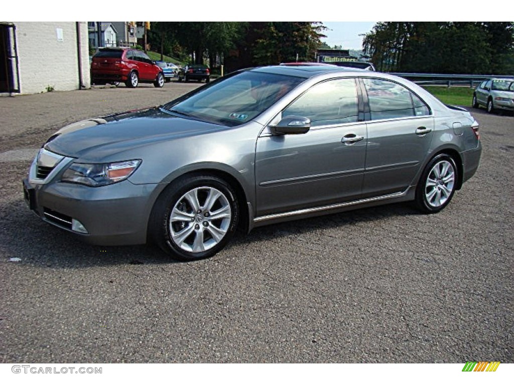 Silver Jade Metallic 2009 Acura RL 3.7 AWD Sedan Exterior Photo #86630353