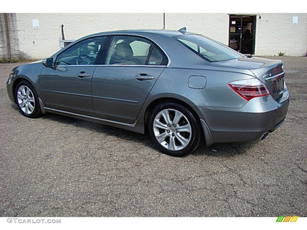 2009 RL 3.7 AWD Sedan - Silver Jade Metallic / Taupe photo #7