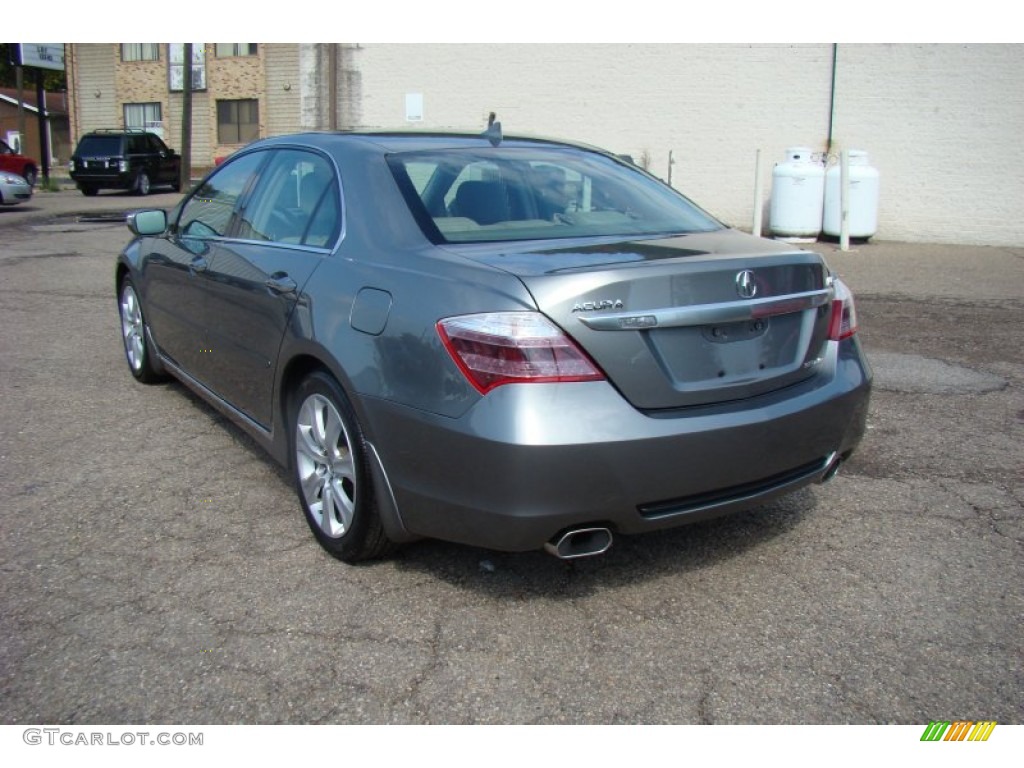2009 RL 3.7 AWD Sedan - Silver Jade Metallic / Taupe photo #8