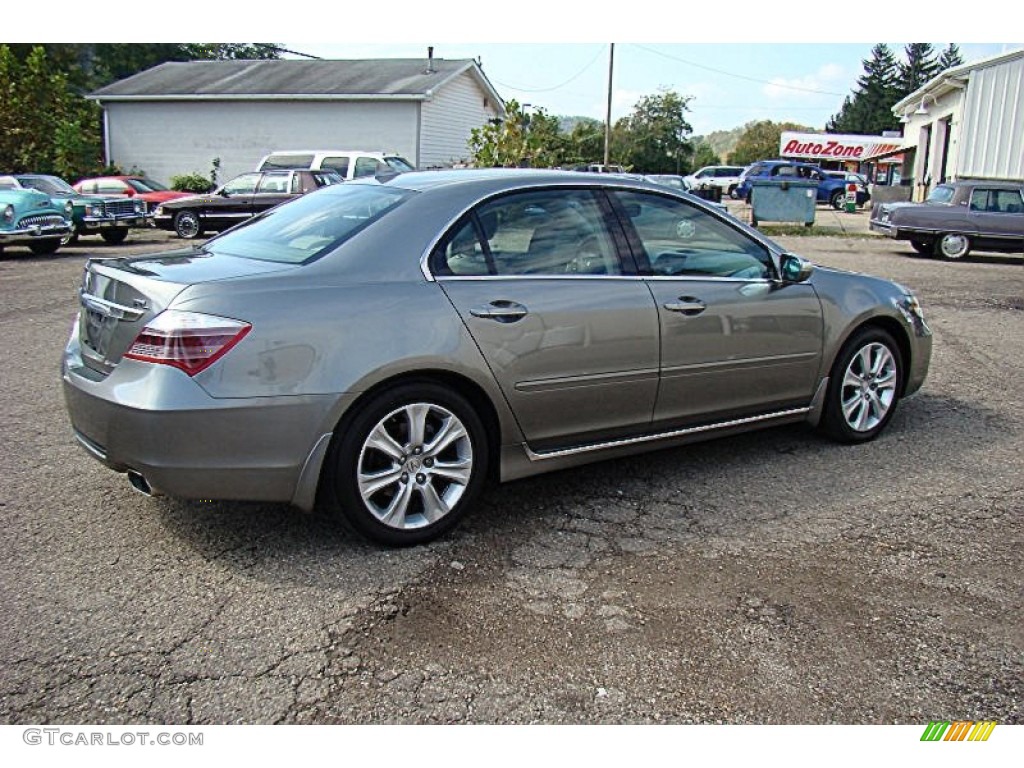 2009 RL 3.7 AWD Sedan - Silver Jade Metallic / Taupe photo #11