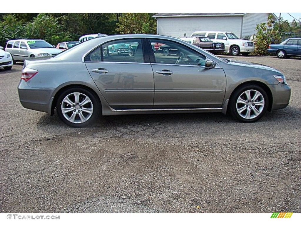 2009 RL 3.7 AWD Sedan - Silver Jade Metallic / Taupe photo #12