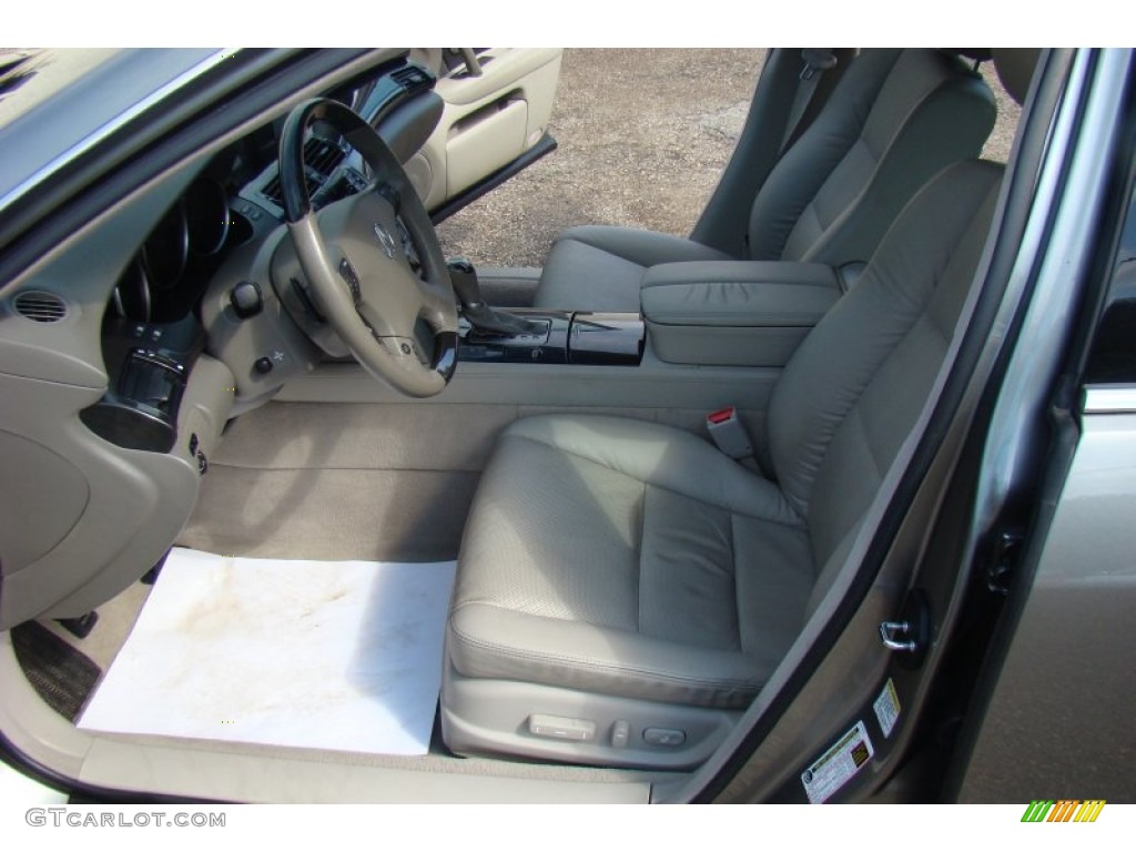 Taupe Interior 2009 Acura RL 3.7 AWD Sedan Photo #86630719