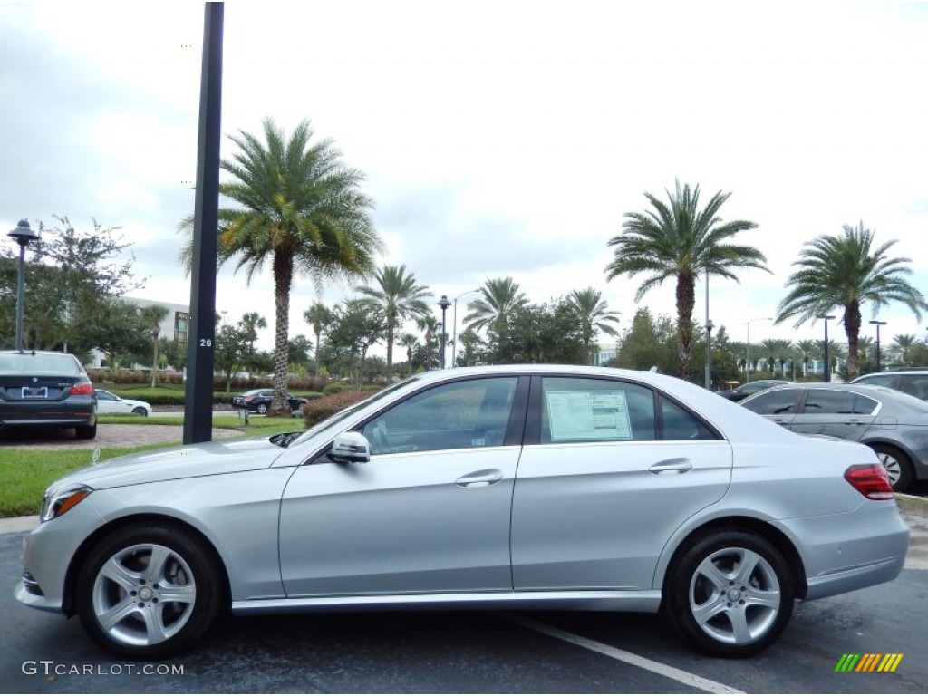 2014 E 350 Sedan - Iridium Silver Metallic / Black photo #2