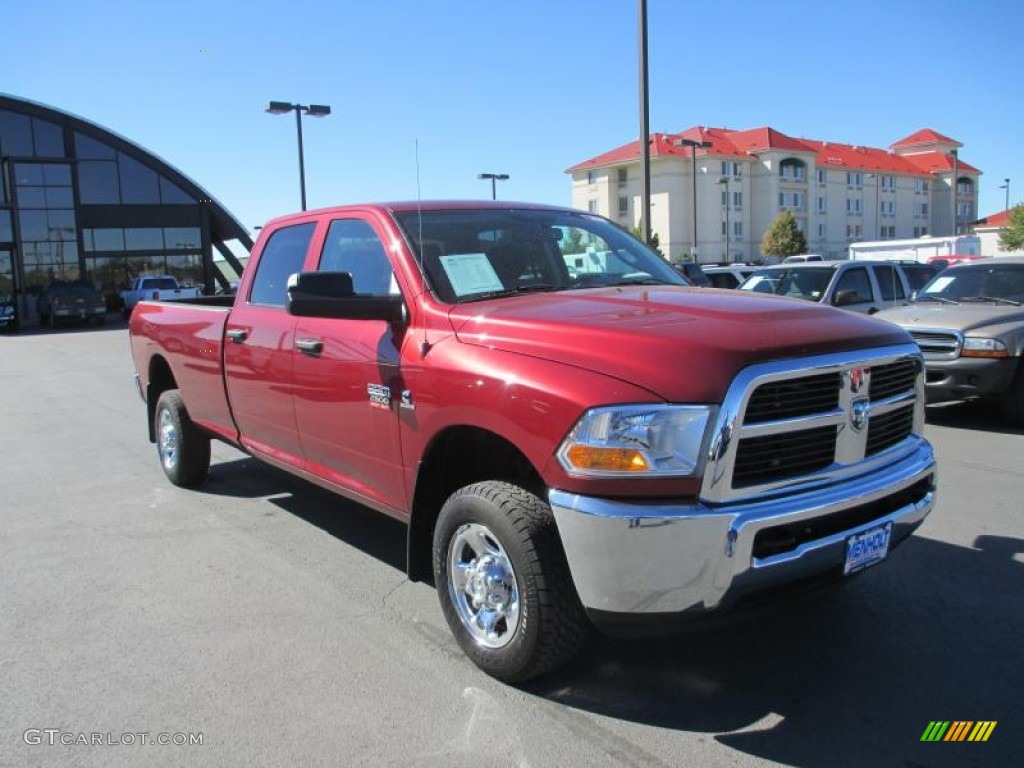 2012 Ram 2500 HD ST Crew Cab 4x4 - Deep Cherry Red Crystal Pearl / Dark Slate/Medium Graystone photo #1