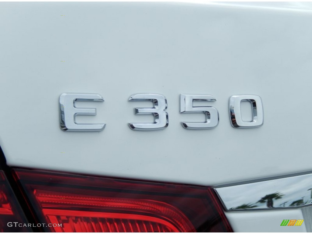 2014 E 350 Sedan - Polar White / Black photo #4