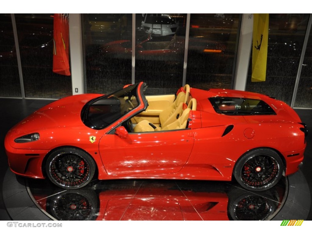 Red 2007 Ferrari F430 Spider F1 Exterior Photo #86631862