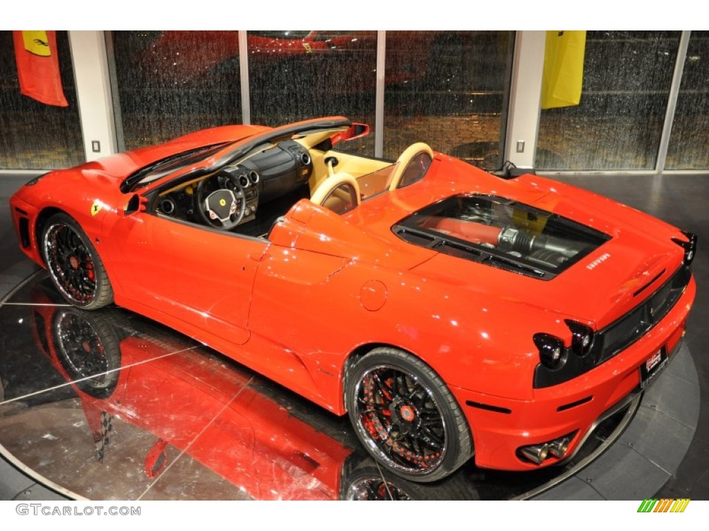 2007 F430 Spider F1 - Red / Beige (Tan) photo #30