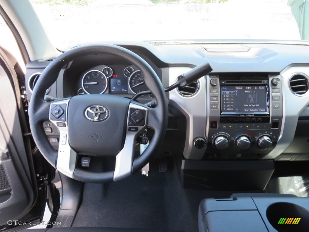 2014 Toyota Tundra TSS Double Cab 4x4 Black Dashboard Photo #86632063