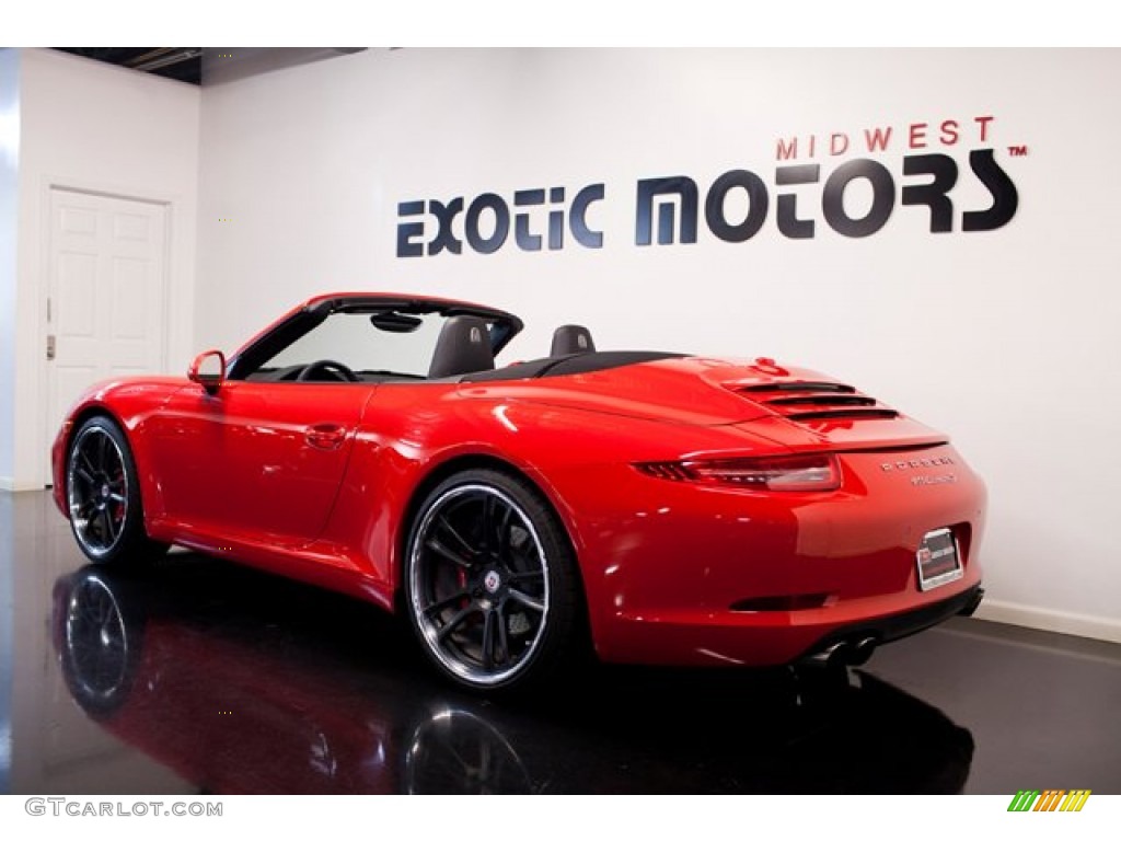 2012 911 Carrera S Cabriolet - Guards Red / Black photo #11