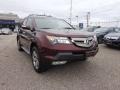 2007 Dark Cherry Red Pearl Acura MDX Sport  photo #9