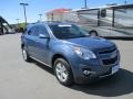 Twilight Blue Metallic 2012 Chevrolet Equinox LTZ AWD