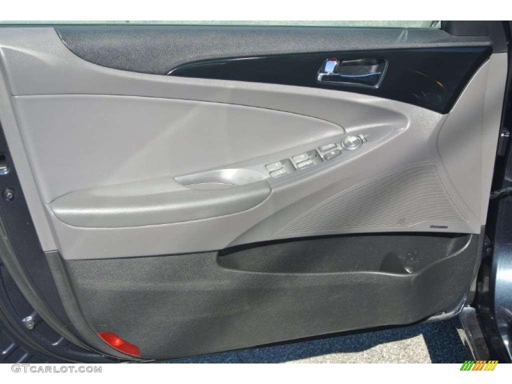 2011 Sonata Limited - Pacific Blue Pearl / Gray photo #10