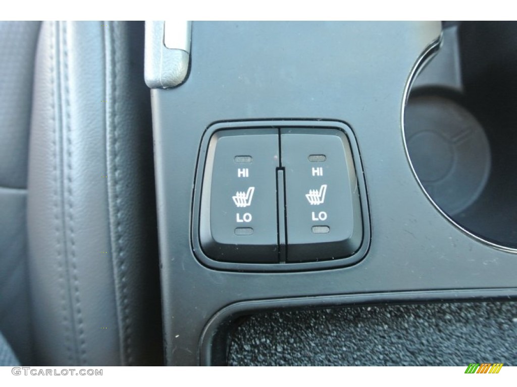2011 Sonata Limited - Pacific Blue Pearl / Gray photo #12