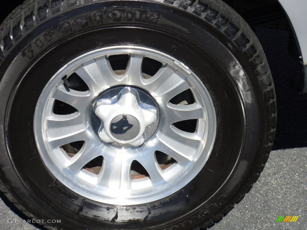 2003 F150 XLT SuperCrew - Silver Metallic / Medium Graphite Grey photo #7